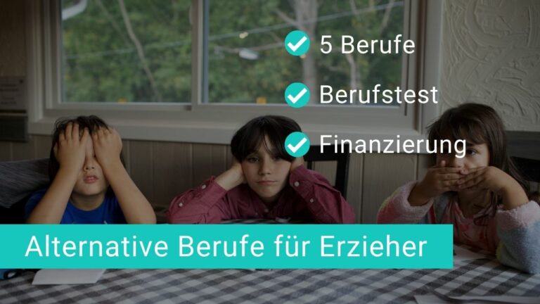 Alternative Berufe für Erzieher: 5 Berufe + Berufstest